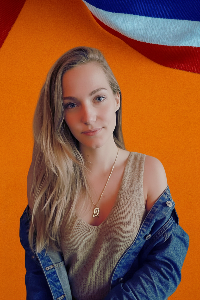 Een Elegant Sieraad voor de Echte Oranje Supporter