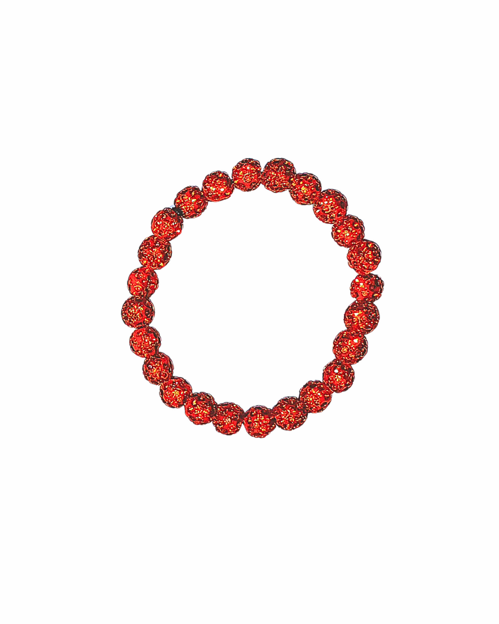 Glitterende oranje WK Armband – Full Orange Strass (Sparkle Editie)
