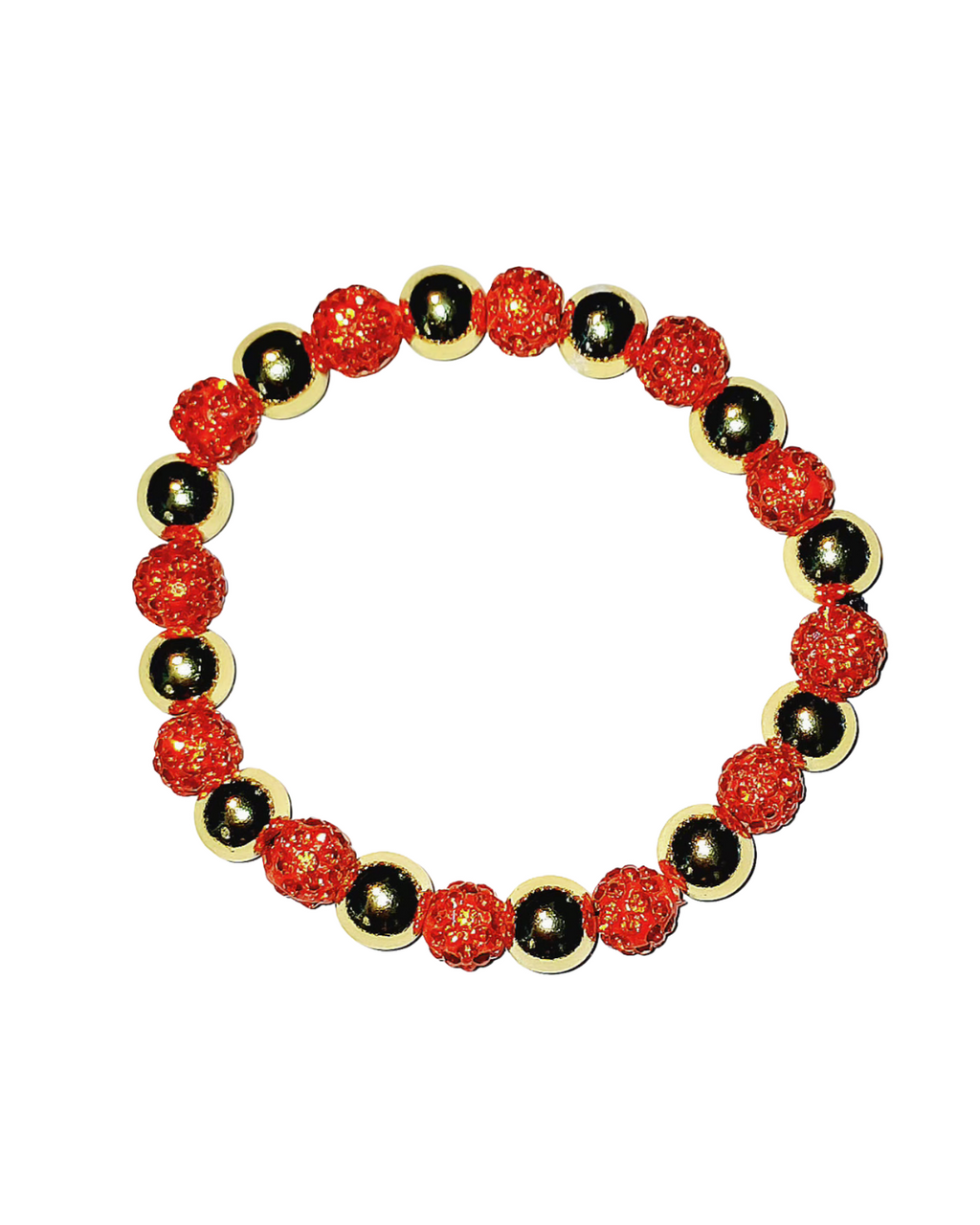 Oranje WK Armband – Sparkle & Gold (Oranje)