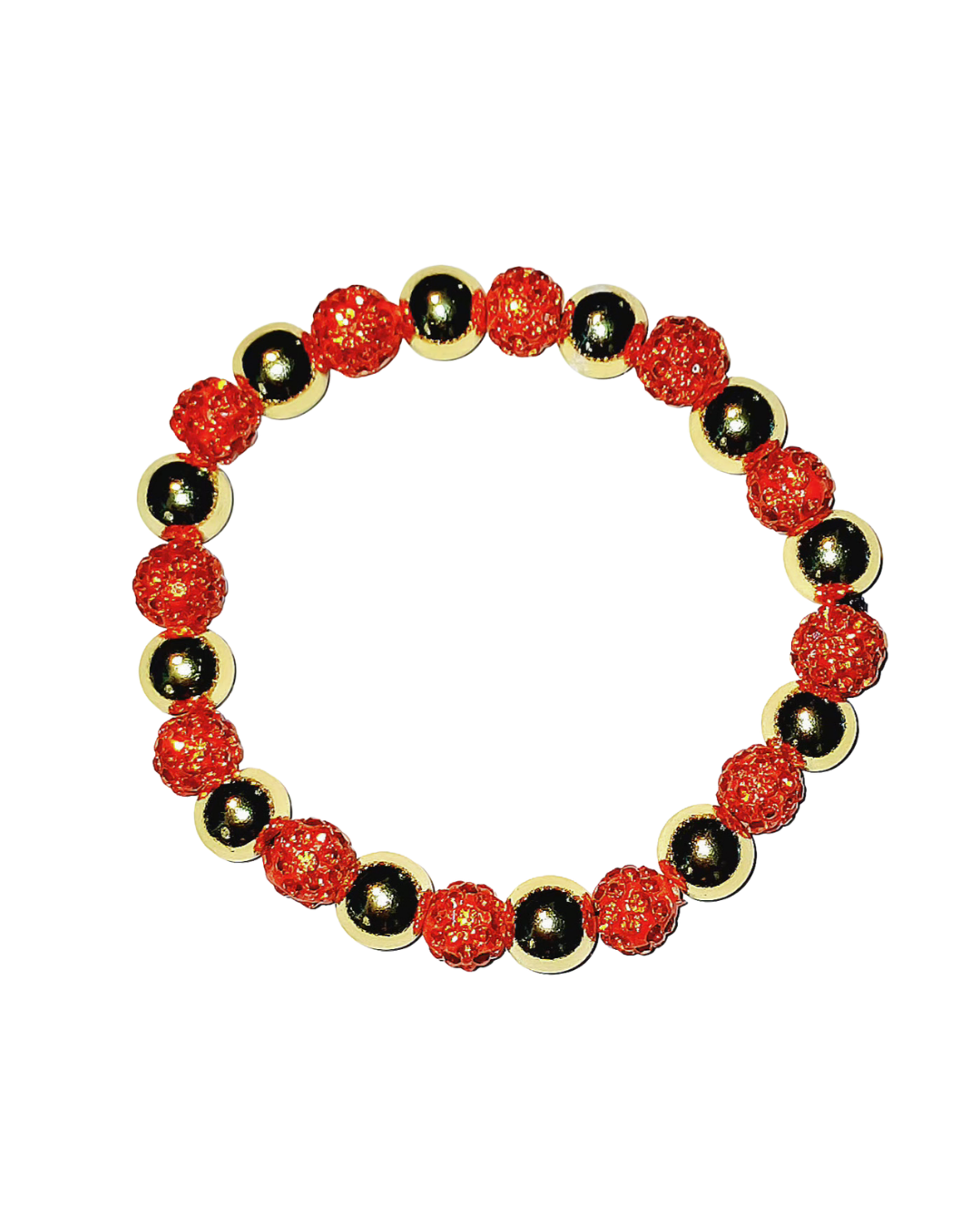 Oranje WK Armband – Sparkle & Gold (Oranje)